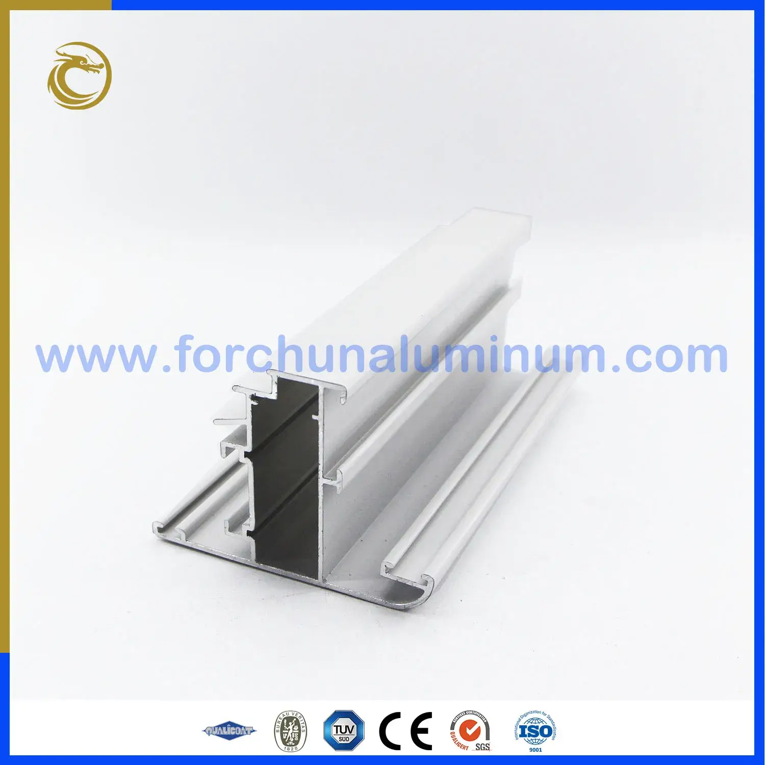 Khung cửa sổ nhôm casement chất liệu Euro Series với thiết kế nặng và bền bỉ