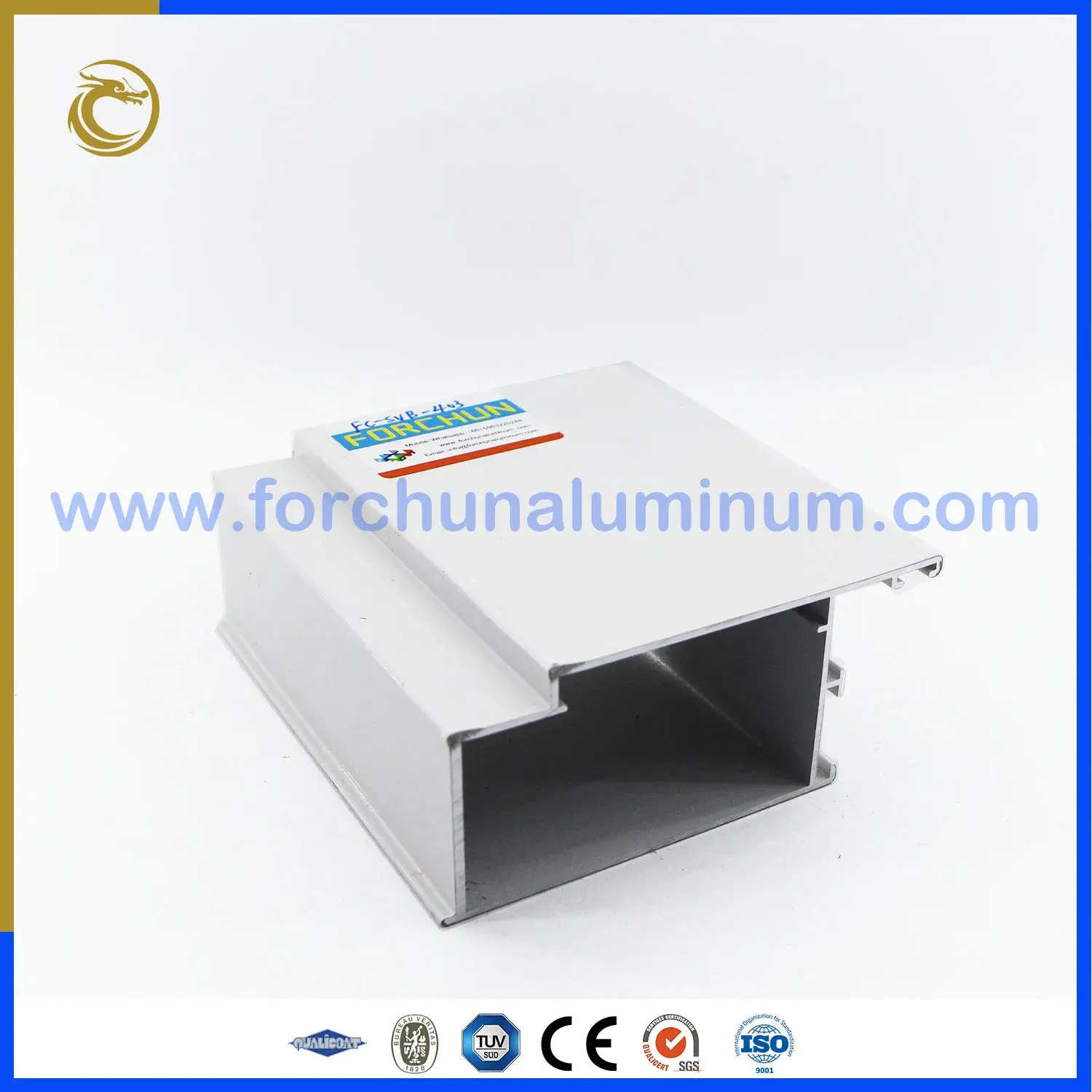 Khung cửa sổ nhôm casement chất liệu Euro Series với thiết kế nặng và bền bỉ
