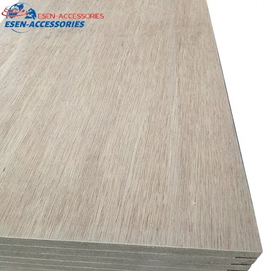 Ván ép có lớp phủ màu đen sản xuất từ nhà máy phân phối hình ảnh 1-description