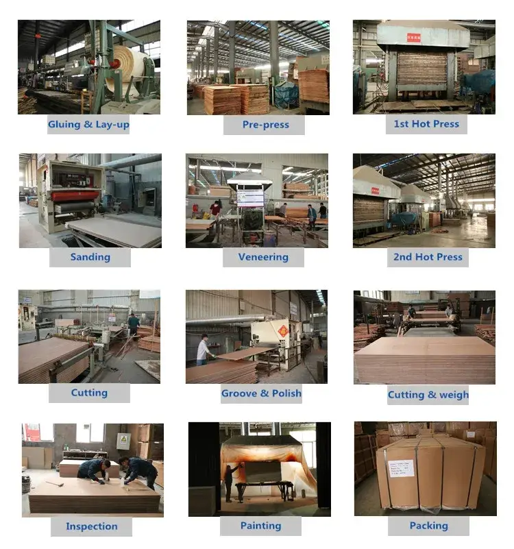 Ván ép có lớp phủ màu đen sản xuất từ nhà máy phân phối hình ảnh 18-description