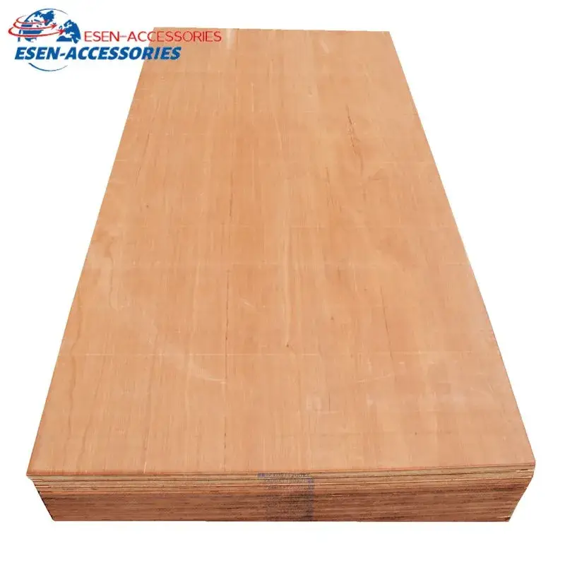 Ván ép có lớp phủ màu đen sản xuất từ nhà máy phân phối