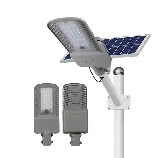 Đèn đường năng lượng mặt trời LED điều khiển từ xa ngoài trời chống nước nhôm - Tùy chọn công suất 30W/40W/50W/60W/100W/150W IP65