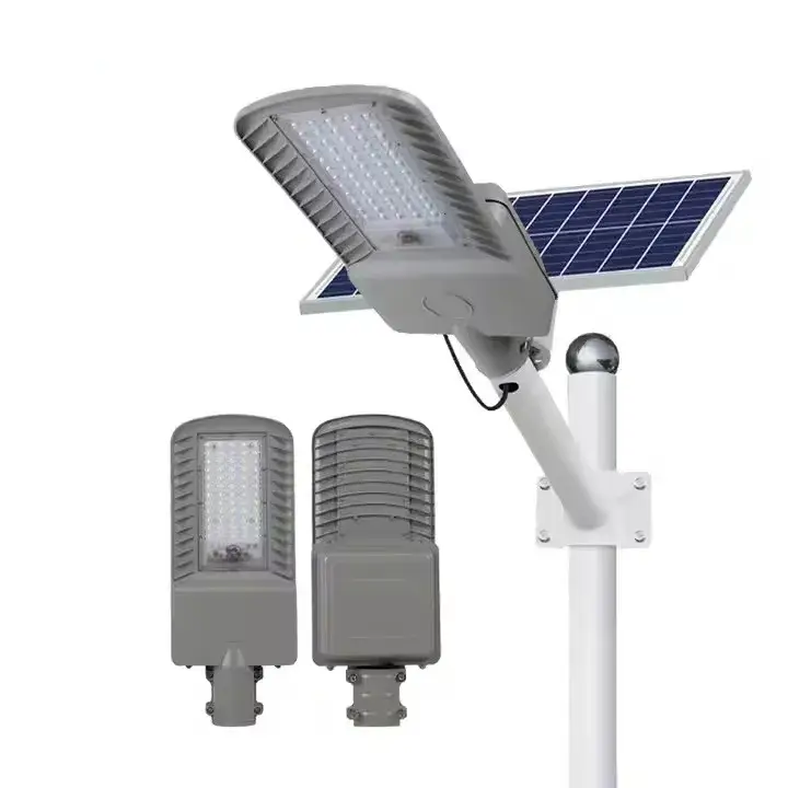 Đèn đường năng lượng mặt trời LED điều khiển từ xa ngoài trời chống nước nhôm - Tùy chọn công suất 30W/40W/50W/60W/100W/150W IP65 hình ảnh 13-description