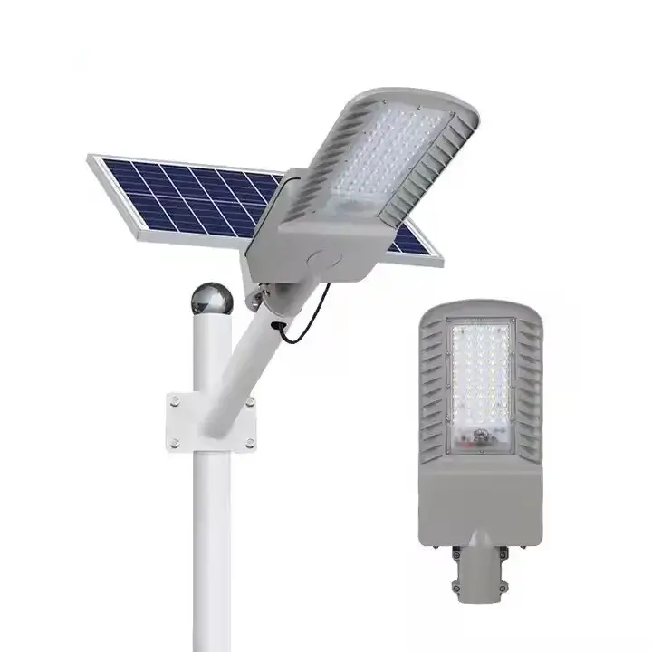 Đèn đường năng lượng mặt trời LED điều khiển từ xa ngoài trời chống nước nhôm - Tùy chọn công suất 30W/40W/50W/60W/100W/150W IP65