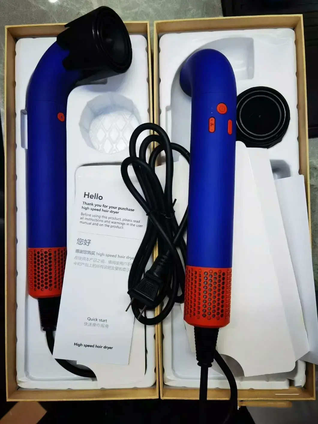 Máy Sấy Tóc Supersonich Được Tích Hợp Công Nghệ Ion Âm và Logo Tùy Chỉnh HD18 hình ảnh 23-description