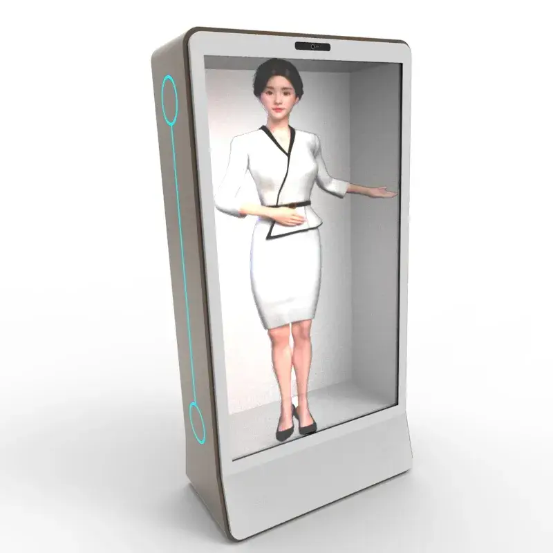 Đề xuất mới: Kệ trưng bày màn hình LED trong suốt tùy chỉnh theo yêu cầu 3D và kim loại quý