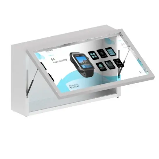 Đề xuất mới: Kệ trưng bày màn hình LED trong suốt tùy chỉnh theo yêu cầu 3D và kim loại quý hình ảnh 1-description