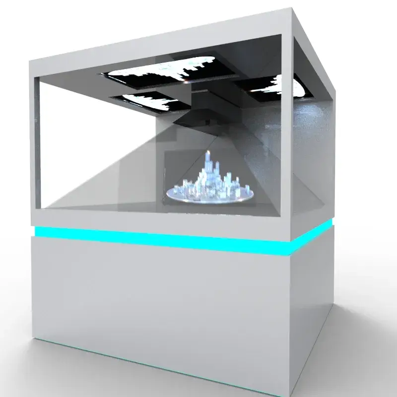Đề xuất mới: Kệ trưng bày màn hình LED trong suốt tùy chỉnh theo yêu cầu 3D và kim loại quý