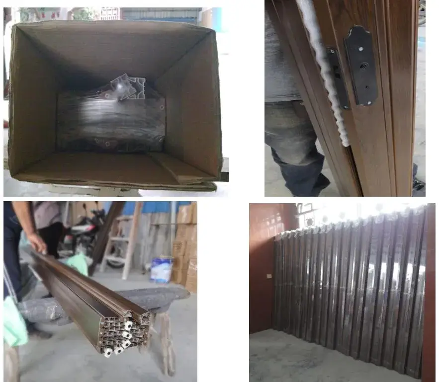 Cửa ngăn phòng nhựa gập PVC trượt accordion - Mua hàng trực tiếp từ nhà sản xuất cho không gian phòng tắm và phòng ngủ hình ảnh 24-description