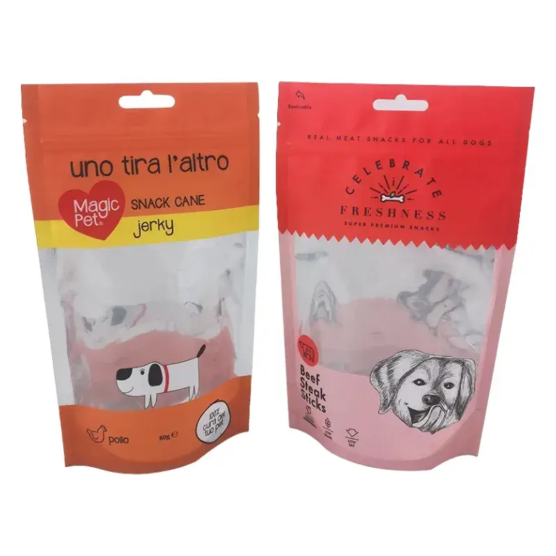 Túi đứng thực phẩm nhựa tái chế có khóa kéo từ nhà máy bao bì, mua trực tiếp hình ảnh 15-description