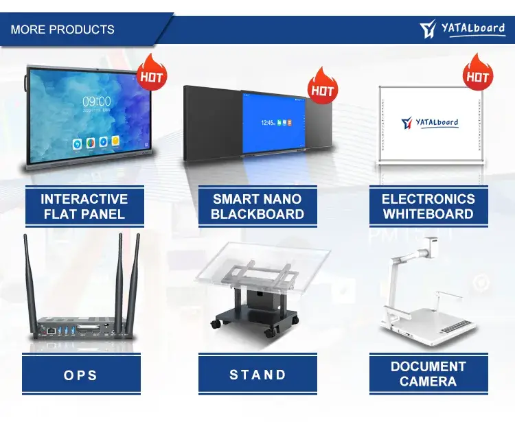 Bảng trắng thông minh cảm ứng công nghiệp 75 Inch - Sản phẩm 4K cung cấp trực tiếp từ nhà máy hình ảnh 27-description