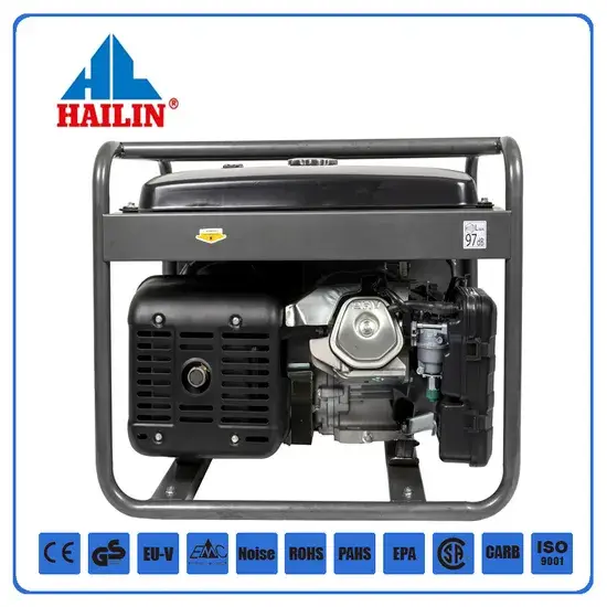 5kw 5.5kw Máy Phát Điện Khởi Động Xăng Điện - Sản Phẩm Chính Hãng Từ Nhà Máy, Bánh Xe Đi Kèm