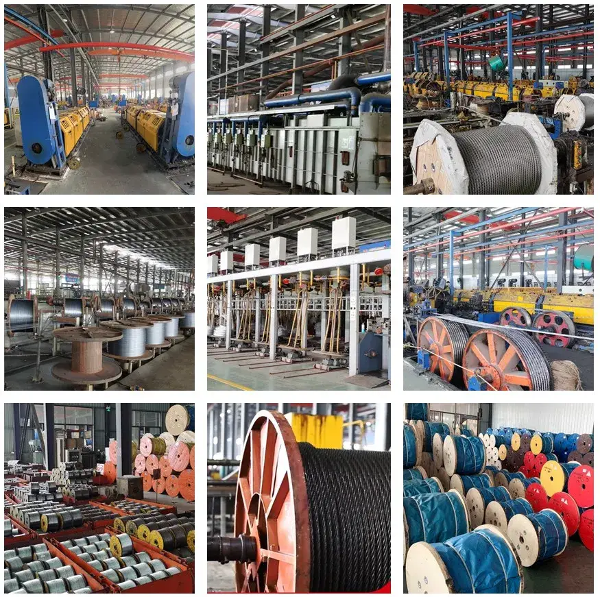Nhà sản xuất dây cáp thép không mạ và mạ theo chuẩn DIN / GOST, chất lượng cao, giao hàng trực tiếp từ nhà máy hình ảnh 14-description