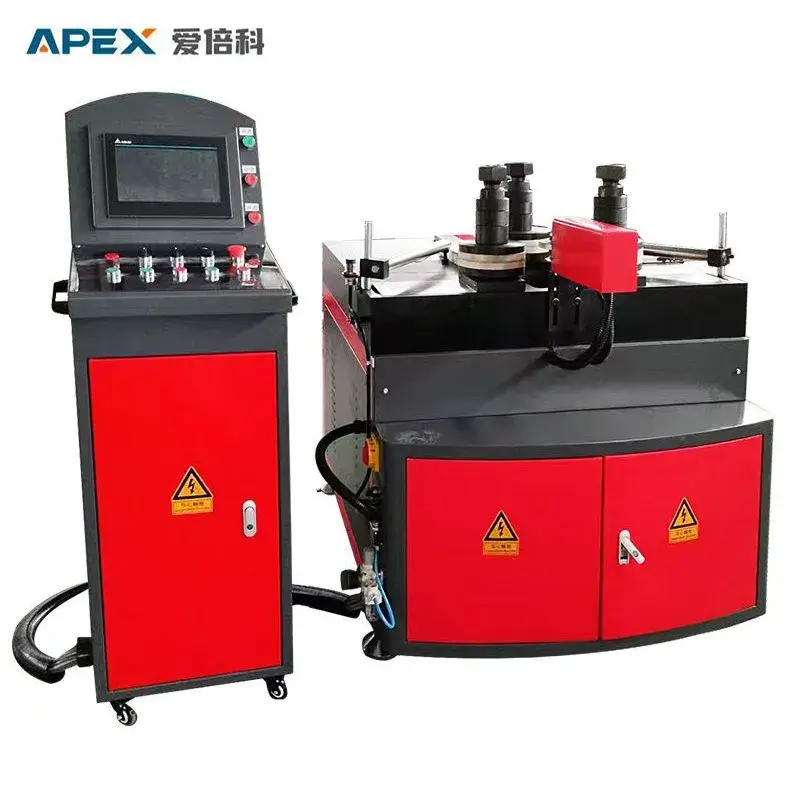 Máy uốn nhôm CNC thủy lực, Thiết kế hiện đại 2024 cho việc uốn hồ sơ nhôm cho PVC và cửa sổ cong