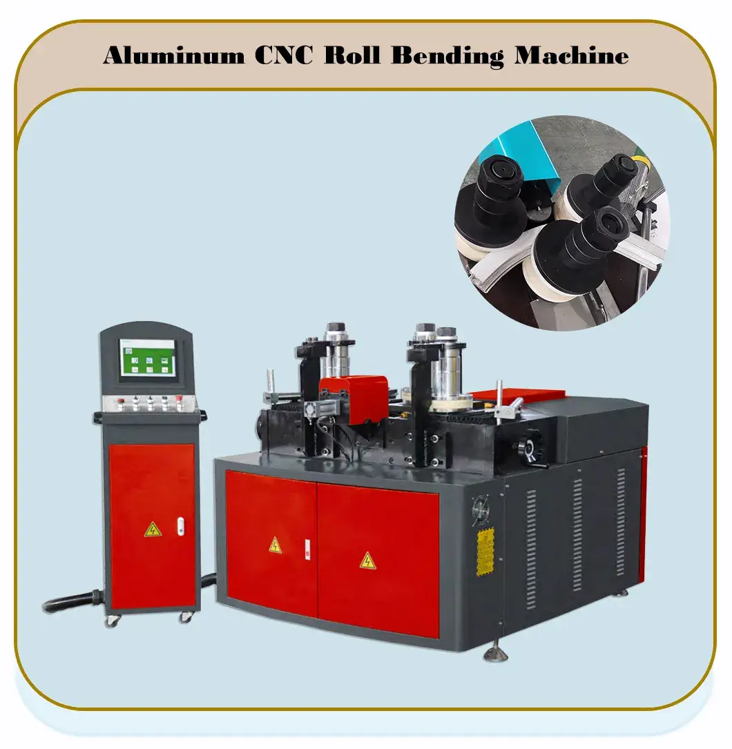 Máy uốn nhôm CNC thủy lực, Thiết kế hiện đại 2024 cho việc uốn hồ sơ nhôm cho PVC và cửa sổ cong hình ảnh 13-description