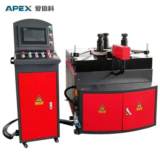 Máy uốn nhôm CNC thủy lực, Thiết kế hiện đại 2024 cho việc uốn hồ sơ nhôm cho PVC và cửa sổ cong