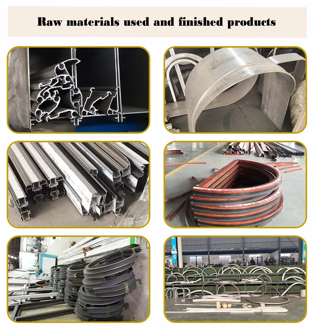 Máy uốn nhôm CNC thủy lực, Thiết kế hiện đại 2024 cho việc uốn hồ sơ nhôm cho PVC và cửa sổ cong hình ảnh 16-description
