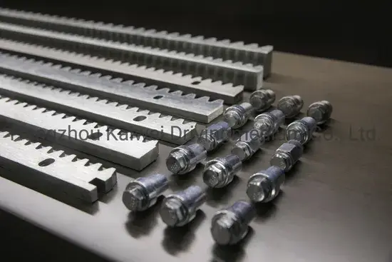 Rãnh bánh răng mạ kẽm kích thước 22X22X1005 cho các ứng dụng công nghiệp hình ảnh 1-description