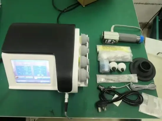 Máy kích thích cơ điện tử Shockwave và EMS - Thiết bị vật lý trị liệu 2 trong 1 cho nhà máy - Sóng xung kích và Thiết bị liệu pháp EMS hình ảnh 1-description