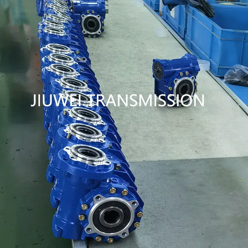 Nhà máy Hộp số trục vít series Vf: Mặt bích nhôm hình tròn 71b14