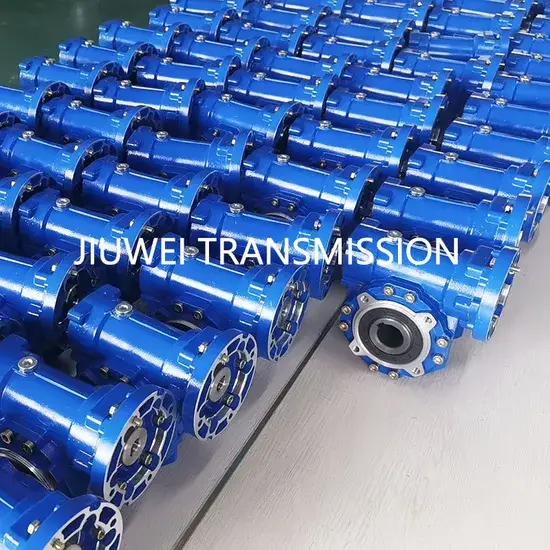 Nhà máy Hộp số trục vít series Vf: Mặt bích nhôm hình tròn 71b14