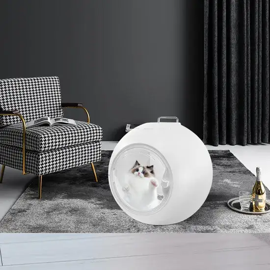 Máy thổi hộp tự động chăm sóc thú cưng di động - Giá tốt, chuyên nghiệp và tự làm sạch hình ảnh 1-description