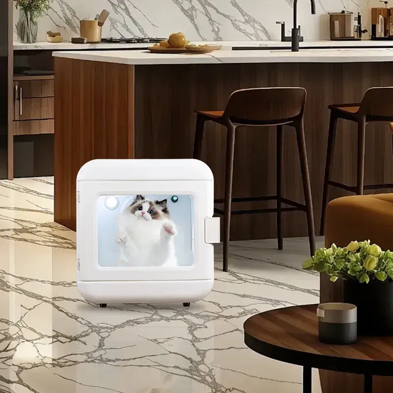 Máy thổi hộp tự động chăm sóc thú cưng di động - Giá tốt, chuyên nghiệp và tự làm sạch hình ảnh 13-description