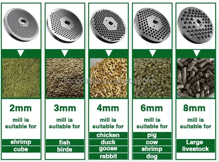 Viên thức ăn gia súc cho thỏ, gà - Nhà máy sản xuất với công suất 1t/h và dây chuyền chế biến thức ăn cho động vật hình ảnh 35-description
