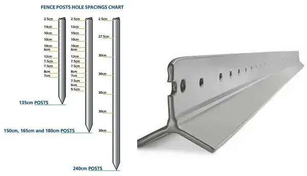 Nhà máy sản xuất hàng rào cọc kim loại tùy chỉnh cho trang trại Y hình ảnh 27-description