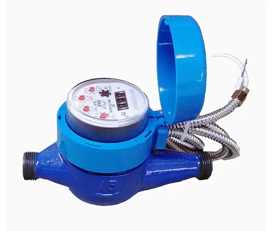 Đồng hồ nước piston quay thể tích 1/2 inch chính xác từ nhà máy Đồng