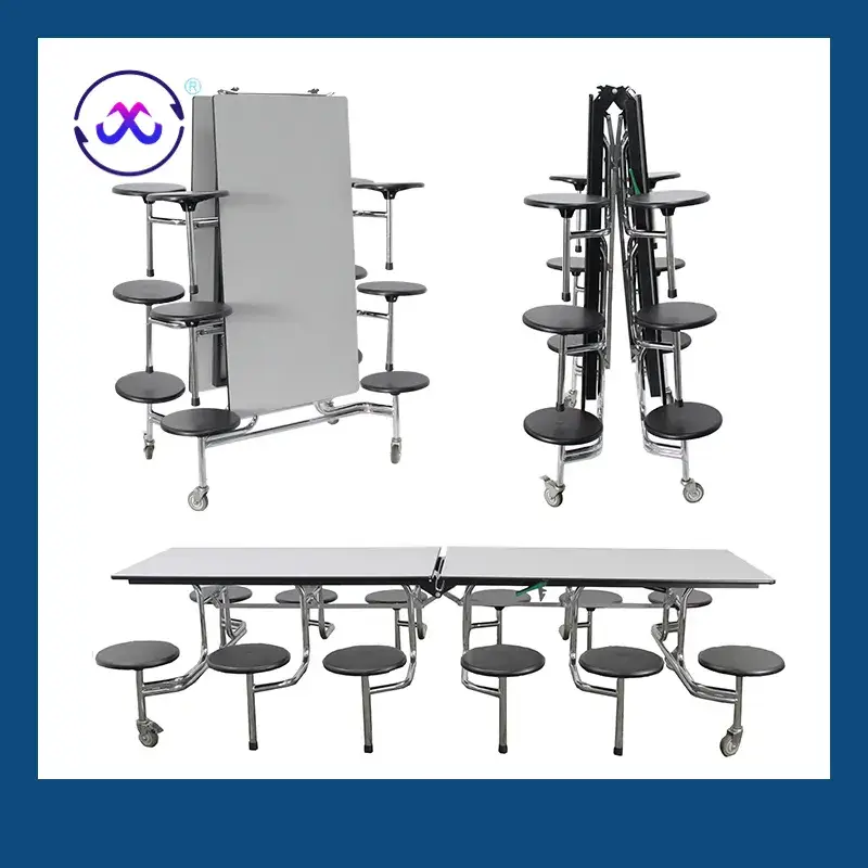 Bộ bàn ghế hình tròn hiện đại phục vụ cho phòng học, phòng khách và nhà hàng hình ảnh 25-description