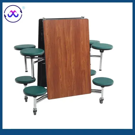 Bộ bàn ghế hình tròn hiện đại phục vụ cho phòng học, phòng khách và nhà hàng