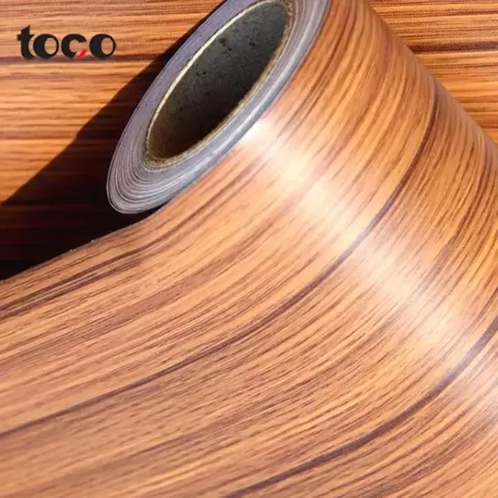 Phim PVC giả vân gỗ dán tường cho trang trí nội thất - Sản phẩm giá nhà máy, dán tự dính
