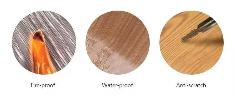 Phim PVC giả vân gỗ dán tường cho trang trí nội thất - Sản phẩm giá nhà máy, dán tự dính hình ảnh 13-description