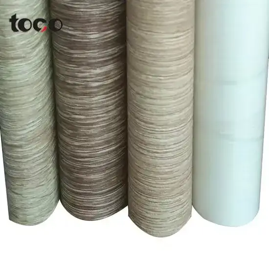 Phim PVC giả vân gỗ dán tường cho trang trí nội thất - Sản phẩm giá nhà máy, dán tự dính hình ảnh 1-description