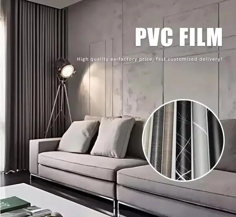 Phim PVC giả vân gỗ dán tường cho trang trí nội thất - Sản phẩm giá nhà máy, dán tự dính hình ảnh 15-description