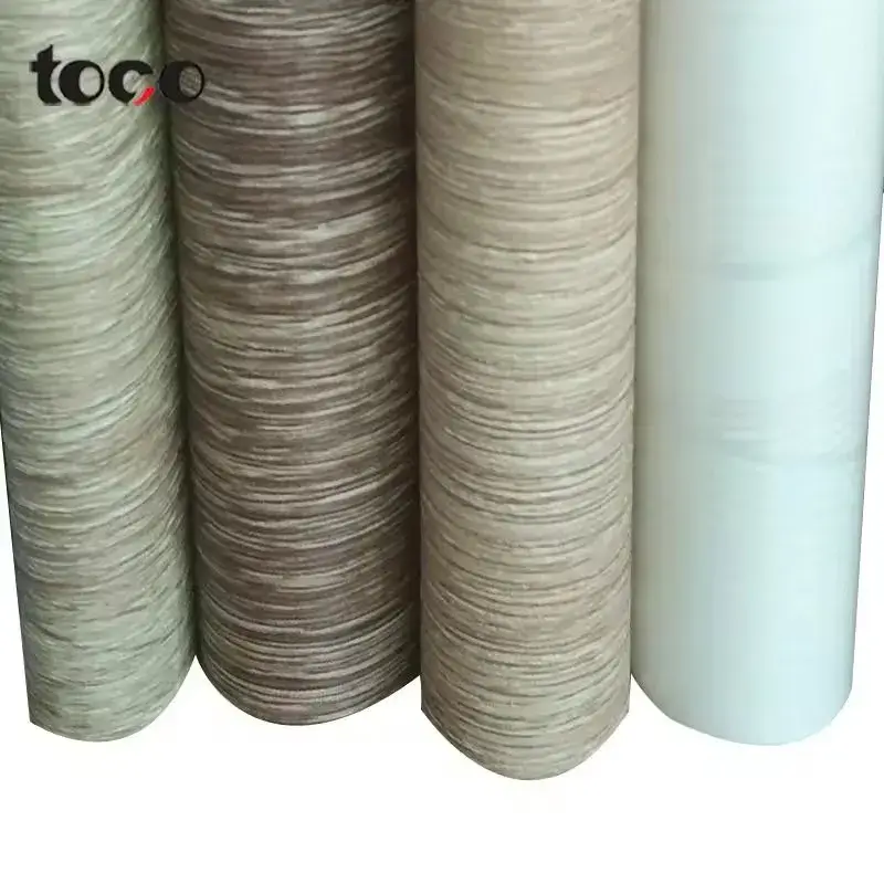 Phim PVC giả vân gỗ dán tường cho trang trí nội thất - Sản phẩm giá nhà máy, dán tự dính