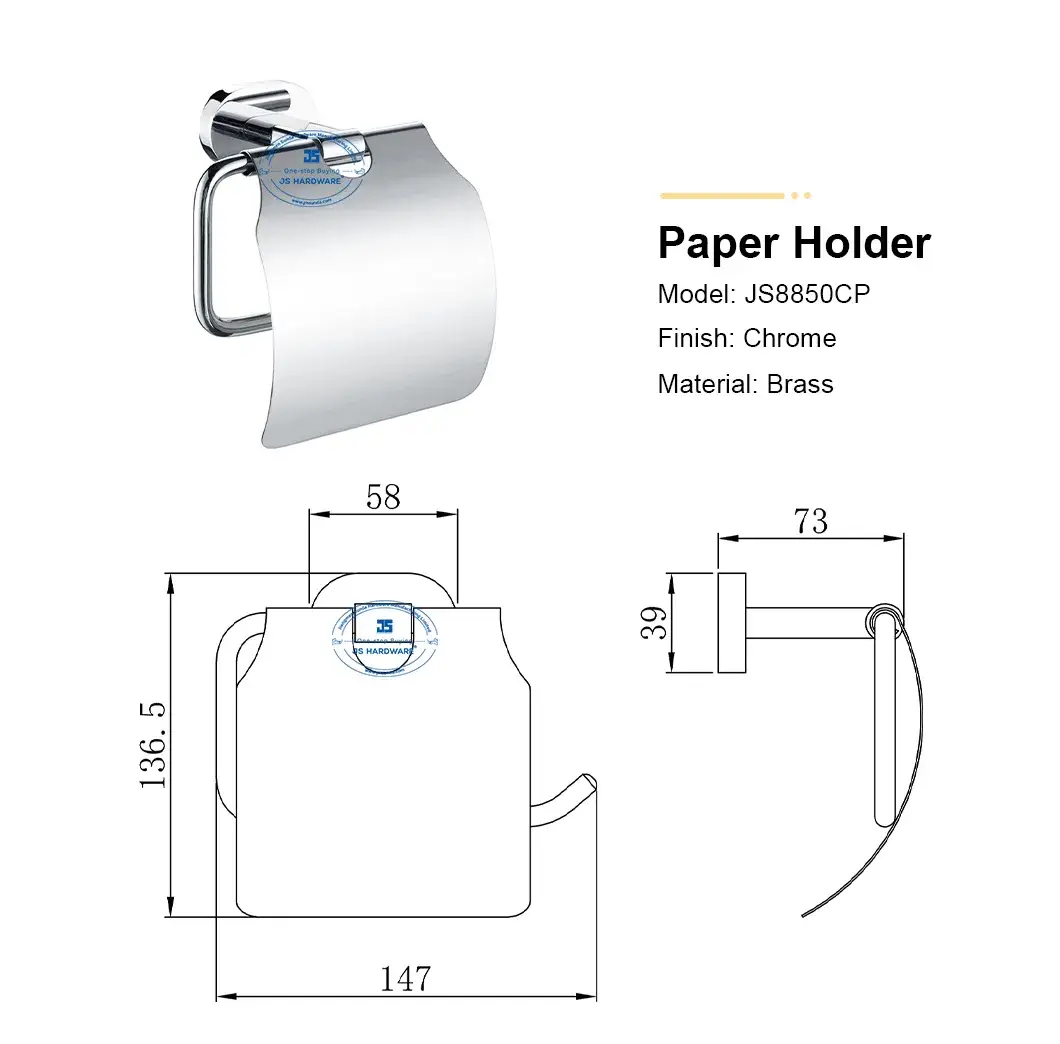 Bán phụ kiện phòng tắm chất lượng cao bằng thép không gỉ hình ảnh 15-description