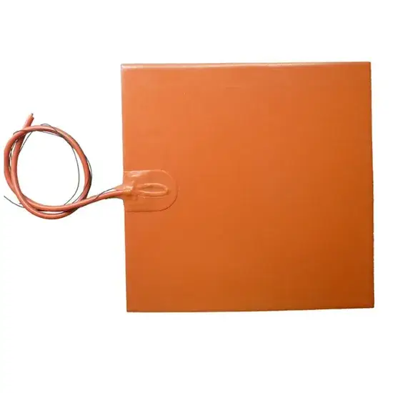 Bộ gia nhiệt cao su silicone kèm keo dán cho thiết bị buồng chân không