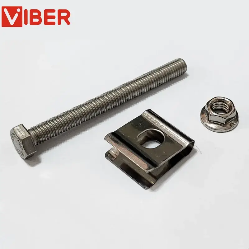 Cái kẹp ống carbon mạ kẽm từ nhà sản xuất Trung Quốc, phân phối sỉ