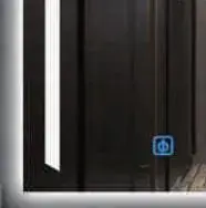 Gương LED phòng tắm loại bán buôn có tính năng chống sương và cảm ứng thông minh, không viền