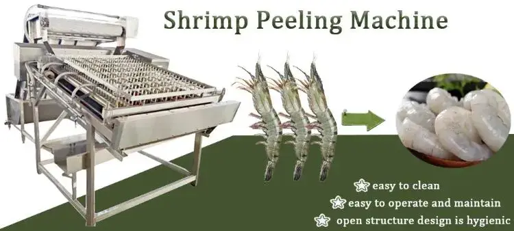 Dây chuyền đóng gói và chế biến tôm đông lạnh bán sỉ, thiết bị lột tôm mới nhất hình ảnh 12-description