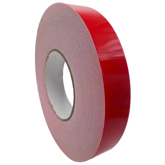 Băng dính hai mặt đa chức năng màu đỏ và trắng, sản phẩm bán buôn từ nhà sản xuất, băng dính foam PE hình ảnh 1-description