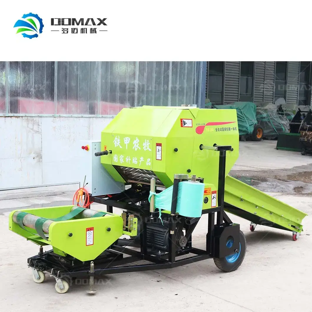 Thiết bị ép cỏ silage và quấn bao silage chất lượng tốt