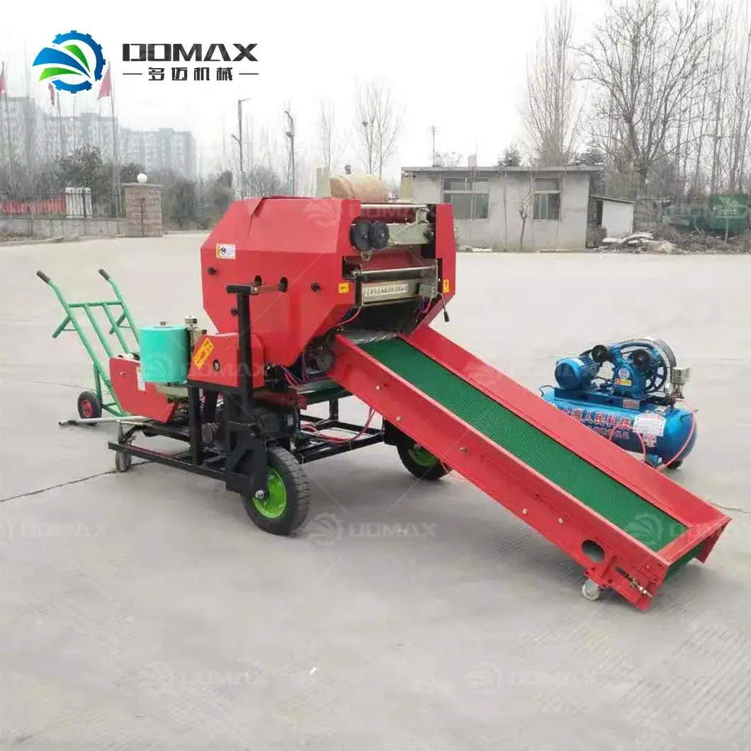 Thiết bị ép cỏ silage và quấn bao silage chất lượng tốt hình ảnh 16-description