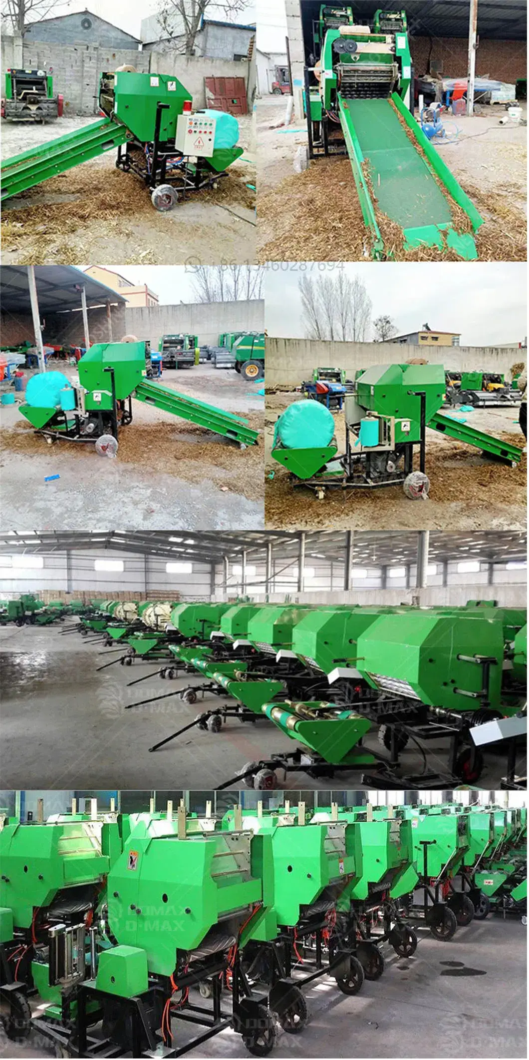 Thiết bị ép cỏ silage và quấn bao silage chất lượng tốt hình ảnh 18-description