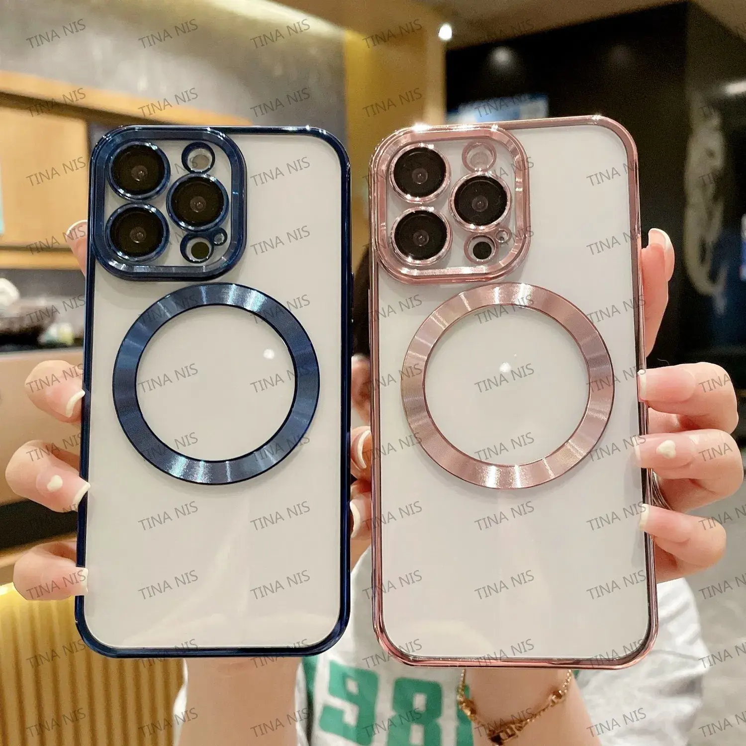 Vỏ bảo vệ thời trang cho điện thoại IP 15 Promax 14plus, chống sốc và rơi