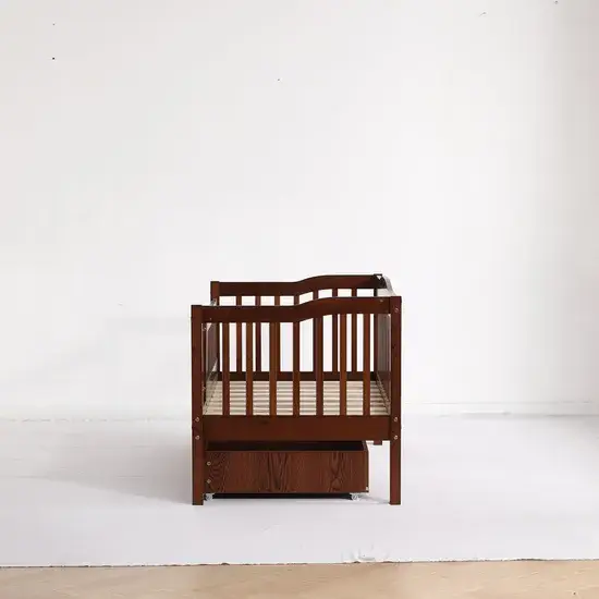 Giường cũi gỗ thời trang tùy chỉnh dành cho phòng ngủ trẻ em phong cách