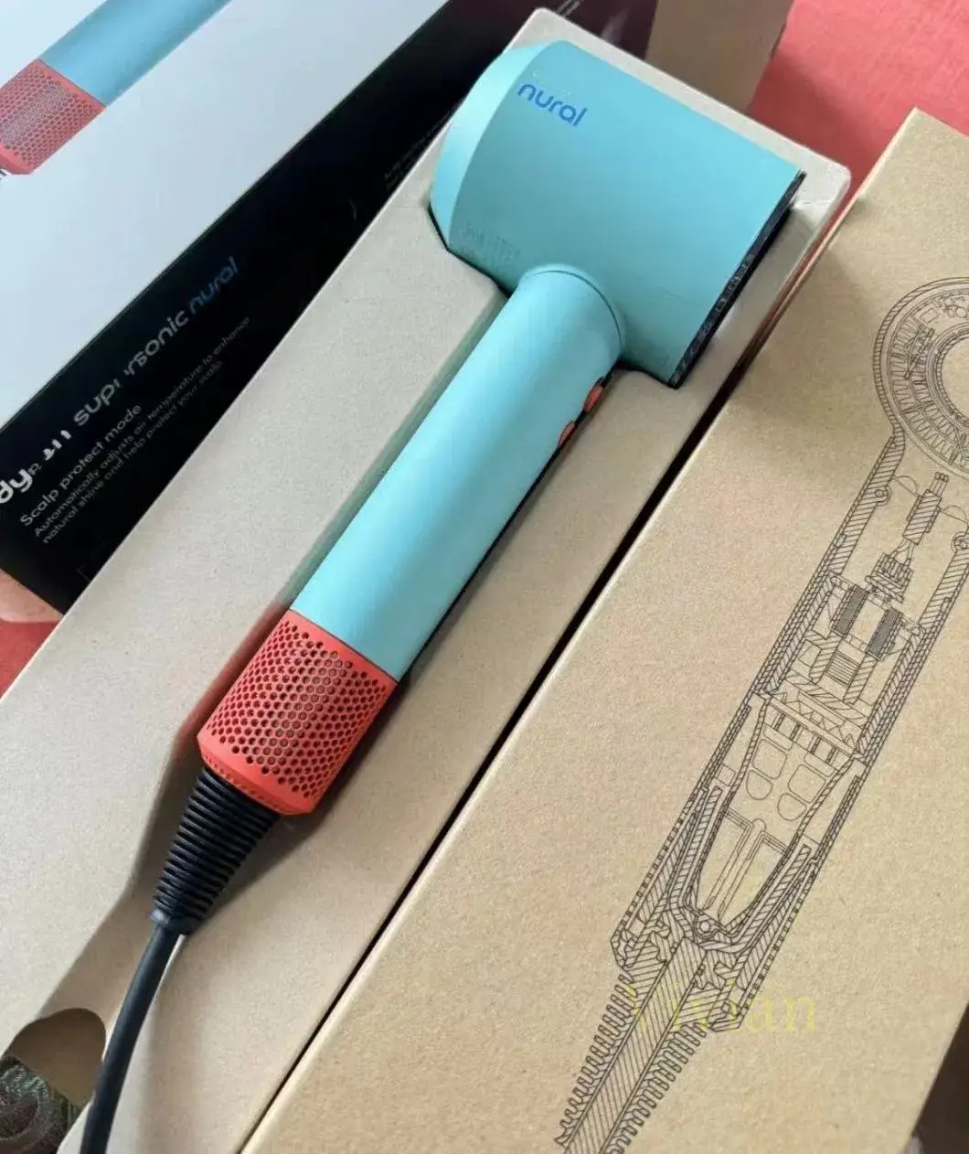 Máy sấy tóc HD16 Dyn Nural 5 trong 1 - Giao hàng an toàn, nhanh chóng đến tận cửa nhà hình ảnh 20-description
