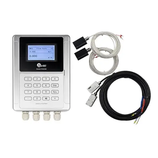 Đồng hồ đo lưu lượng siêu âm Fhs300 - Hiển thị số, kích thước lớn, lắp đặt dễ dàng